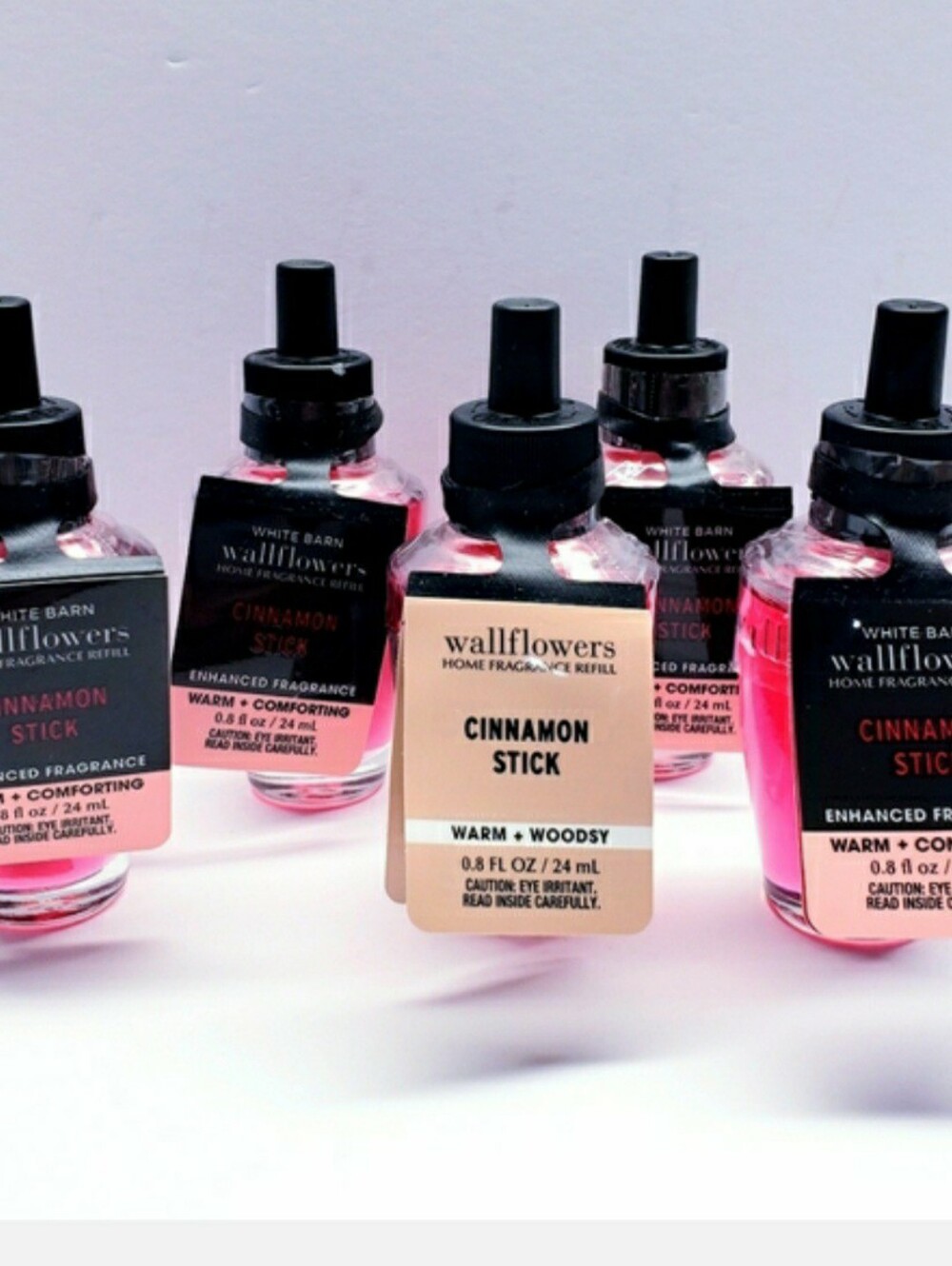 Bath & Body Works CINNAMON STICK Wallflowers Fragrance Refill, 0.8 oz( 5 pcs)